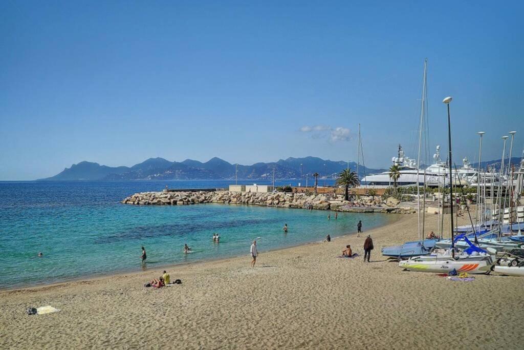 Le Palm - 100M Plage - Croisette - Verriere Cote D'Azur Daire Cannes Dış mekan fotoğraf